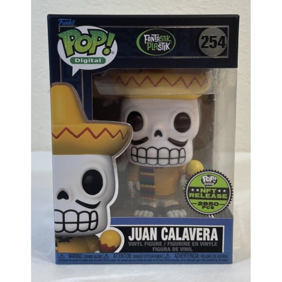 Funko Pop! Vinyl: Digital Fantastik Plastik Juan Calavera #254 w/Protector - Picture 1 of 11